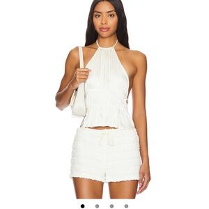 Lioness White Halter Top